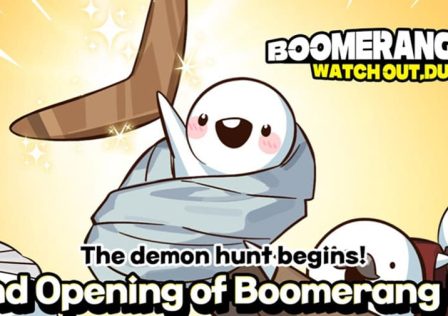 boomeranng-rpg-watch-out-dude-android-ios-man-holding-up-a-swaddled-baby-holding-a-boomerang.jpg