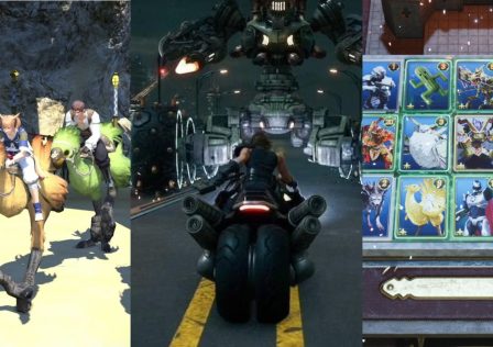final-fantasy-best-minigames-feature-image-showing-chocobo-racing-in-ff14-g-bike-in-ff7-remake-an-queen-s-blood-in-ff7-rebirth.jpg