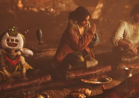 Monster-Hunter-Wilds-screenshot-showing-a-trio-enjoying-a-feast-together.jpg