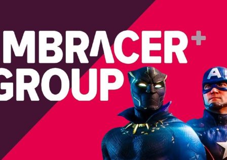 Embracer-group-logo-with-Rise-of-Hydras-Captain-America-and-Black-Panther-in-the-lower-right-corner.jpg