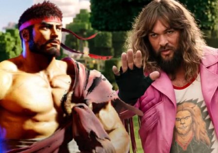 Jason-Momoa-in-A-Minecraft-Movie-raising-his-hand-out-with-an-image-of-Ryu-from-Capcoms-Street-fighter-series-overlayed-on-the-left-hand-side-of-the-image.jpg