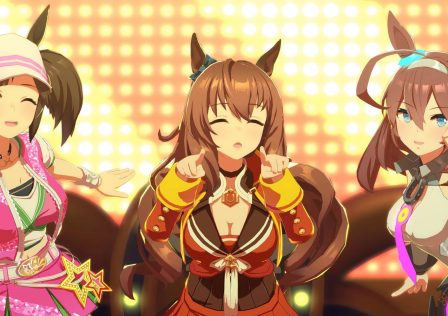 umamusume-pretty-derby-ines-fujin-maruzensky-and-mihono-bourbon-dancing-on-stage-with-yellow-lights.jpeg